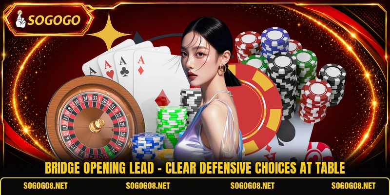 Bridge Opening Lead - Clear Defensive Choices At Table