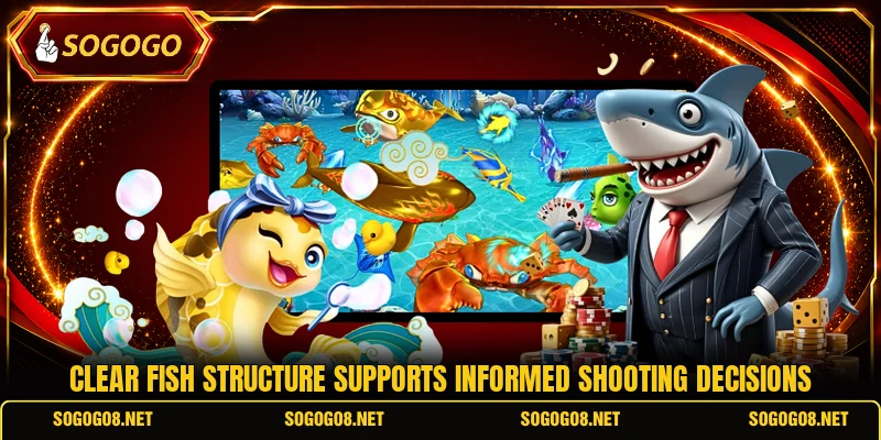 Clear Fish structure supports informed shooting decisions