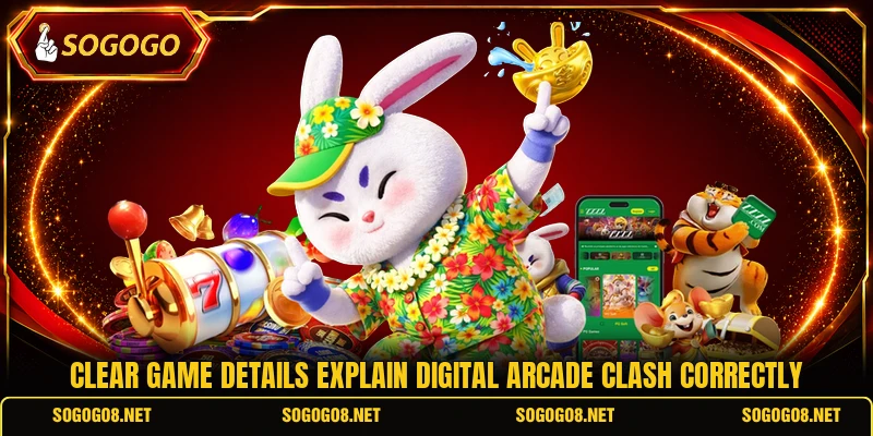 Clear game details explain Digital Arcade Clash correctly