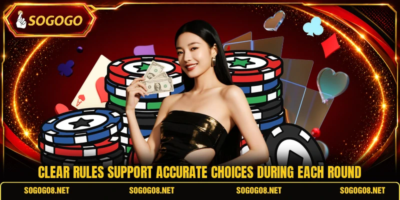 Clear rules support accurate choices during each round