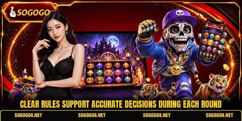 Clear rules support accurate decisions during each round