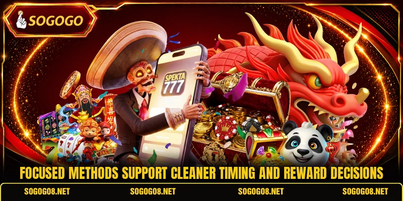 Focused methods support cleaner timing and reward decisions