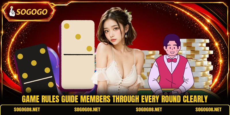 Game rules guide members through every round clearly