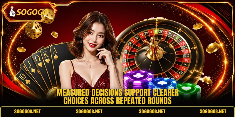 Measured decisions support clearer choices across repeated rounds