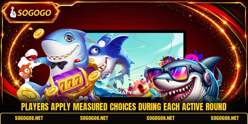 Players apply measured choices during each active round