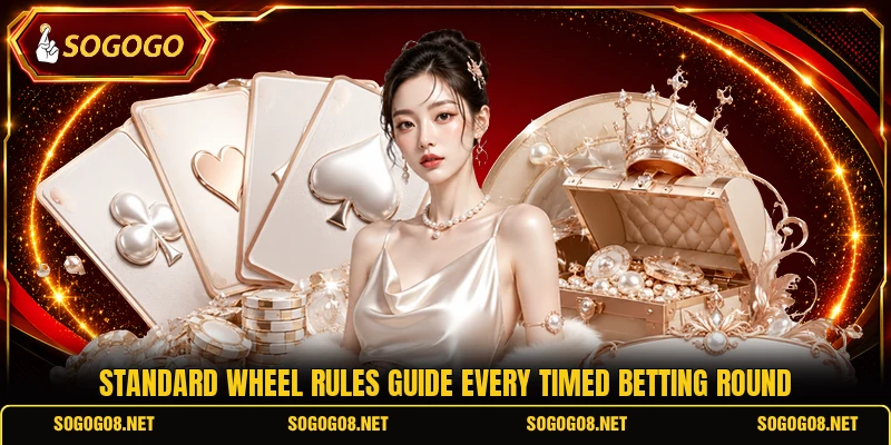 Standard wheel rules guide every timed betting round
